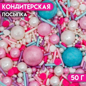 Новогодняя кондитерская посыпка «Бабл Гам», 50 г