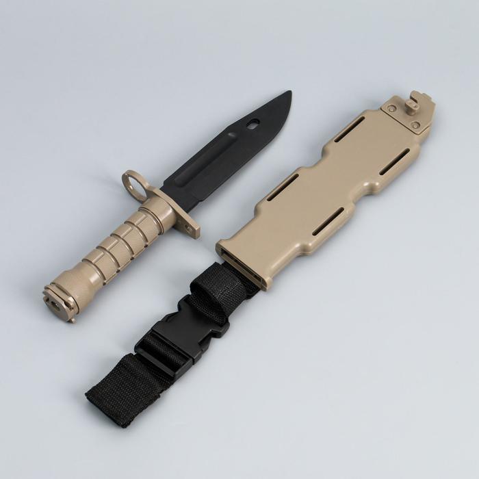 Нож тренировочный "Расмус", 29 см, песочный