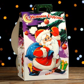 

Подарочная коробка "Под елкой", домик с анимацией и игрой, 12 х 8,5 х 17,5 см, набор 10 шт.