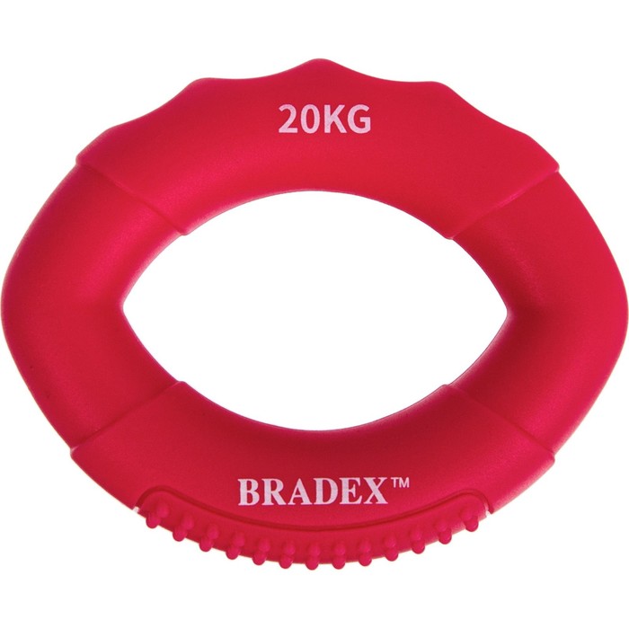 Кистевой эспандер Bradex, 20 кг, овальной формы, розовый