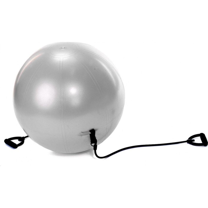 Фитбол Bradex «ФИТБОЛ-65 d=65 см, с эспандерами» мяч для фитнеса с эспандерами bradex фитбол 65 1 шт