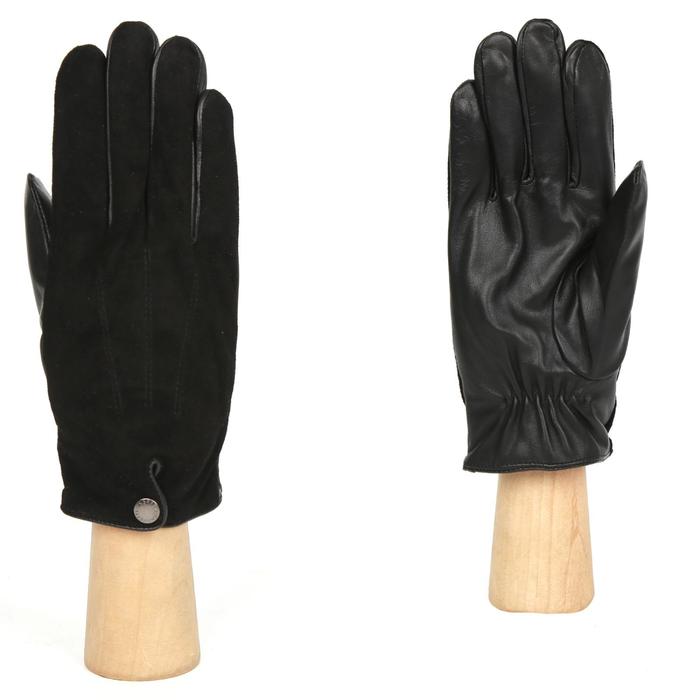 FM1-1 Перчатки мужские раз.8, цвет черный, с подкладом шерсть