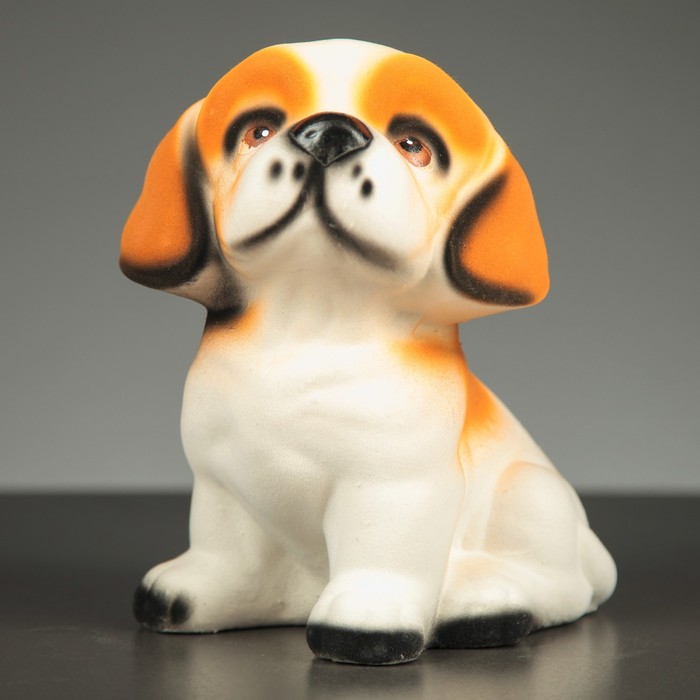 Копилка "Собачка Бигль", флок