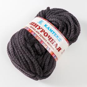 

Пряжа "Шнурочная" шерсть 50%, акрил 50% 75м/250гр (137 маренго)