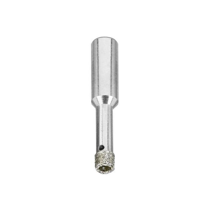 цена Коронка алмазная KWB, d=7 мм, max глубина=25 мм, стекло/кафель, трубчатая