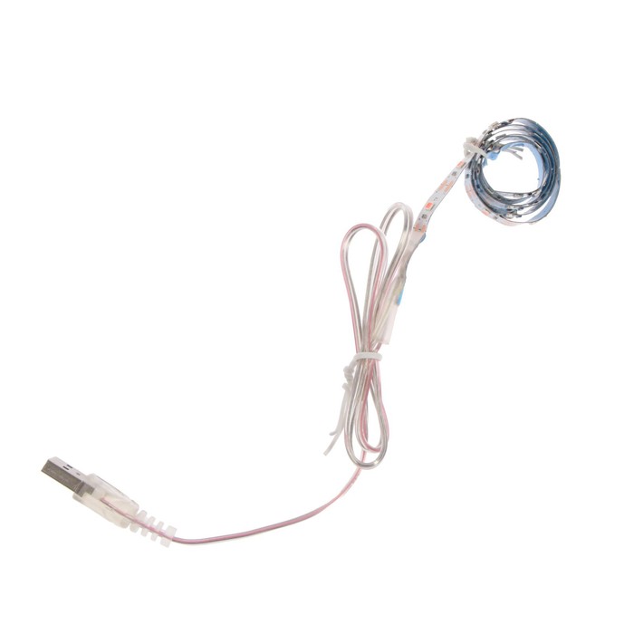 Светодиодная лента для растений Luazon Lighting, 0,5 м, 3,5 Вт, 30 LED, IP20, USB, 5V