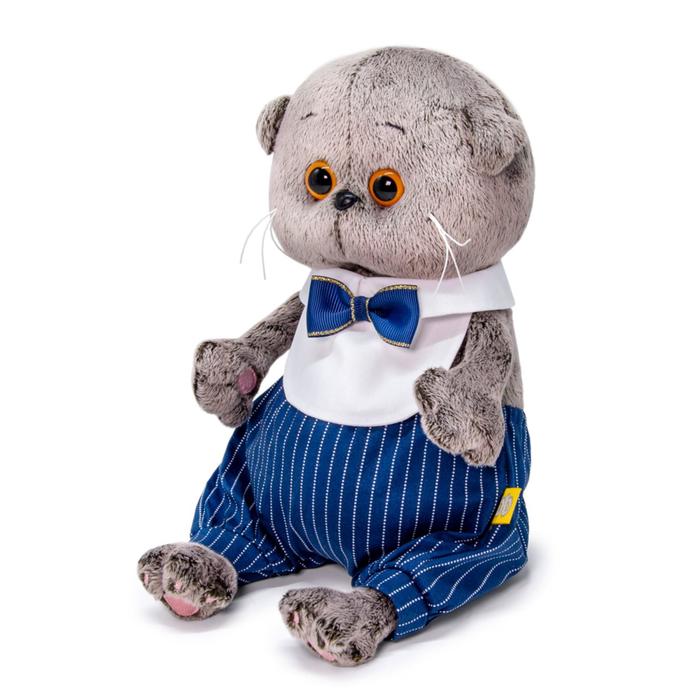 

Мягкая игрушка «Басик Baby в манишке с бантом», 20 см