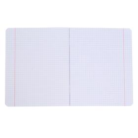 

Тетрадь 48 листов в клетку Fantastic space, обложка мелованный картон, твин-лак, блок офсет, МИКС