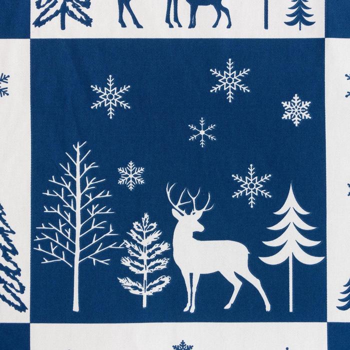 

Покрывало "Этель" 2 сп New year forest, 180*215 см, 100% хлопок