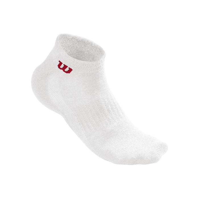 фото Носки, мужские m white quarter sock 3pr/pk (wra803101) wilson