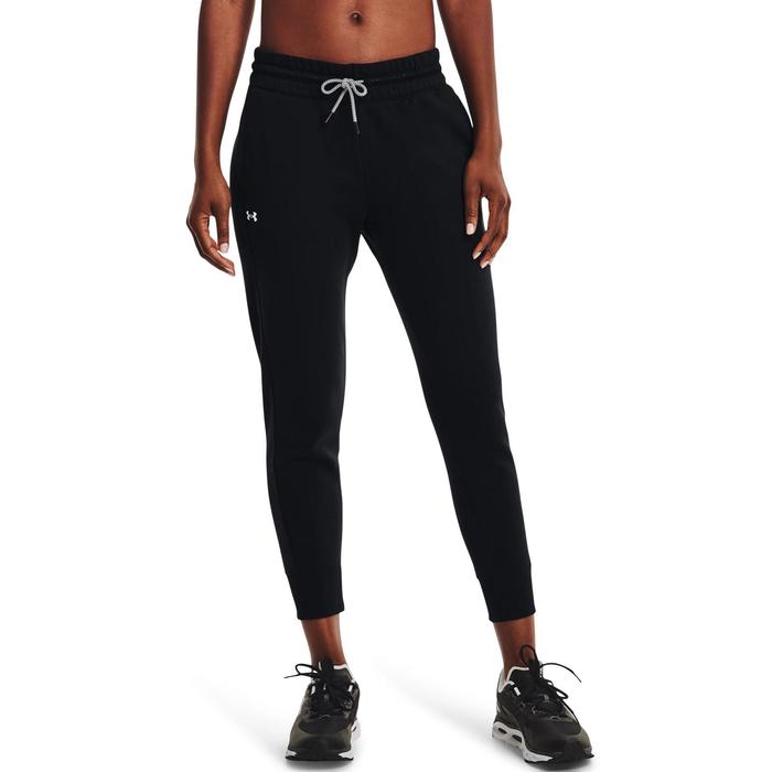 фото Брюки женские under armour rival fleece mesh pant, размер 46-48 (1365849-001)