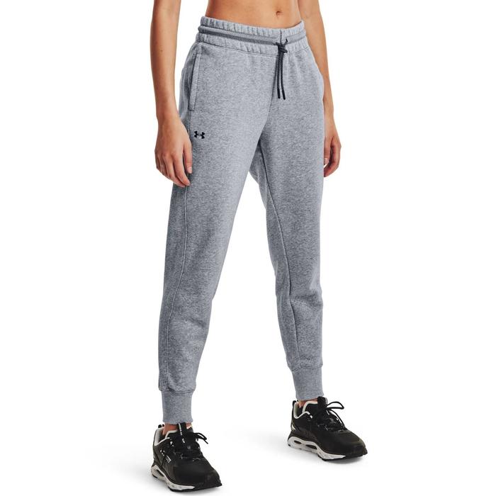 фото Брюки женские under armour rival fleece mesh pant, размер 46-48 (1365849-035)