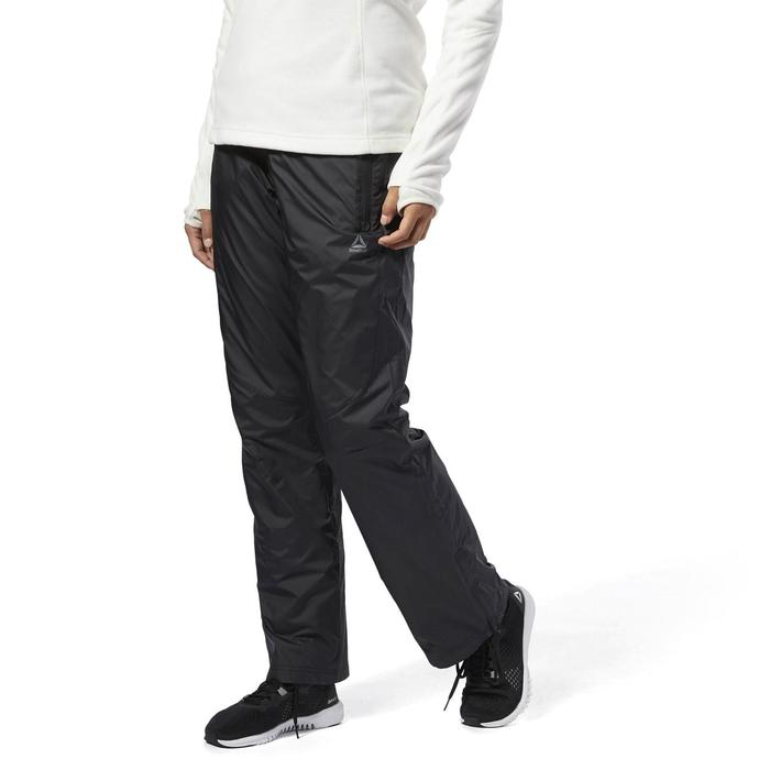 фото Брюки женские reebok outdoor fleece lined pant, размер 40 (cy4597)