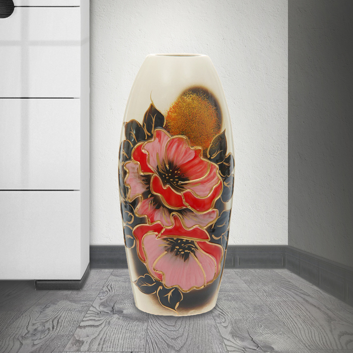 Ваза "Евро" маки, микс