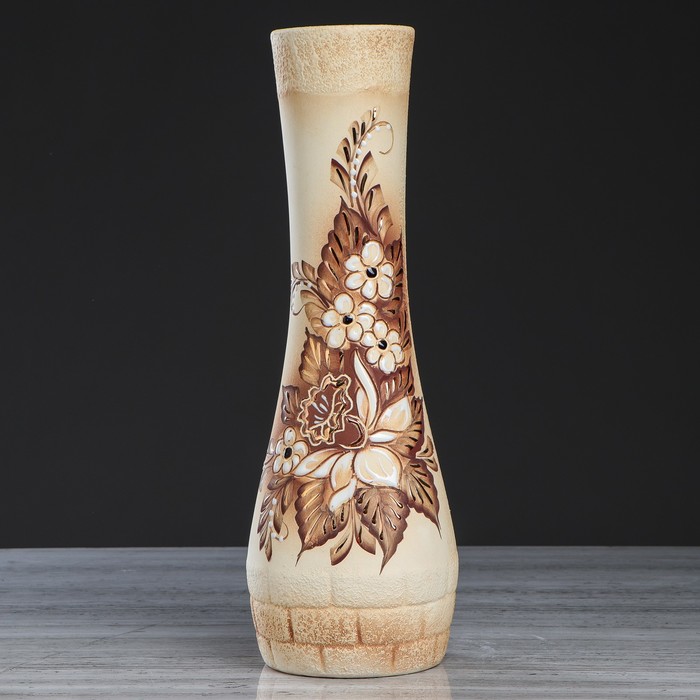 Ваза "София" шамот, золото