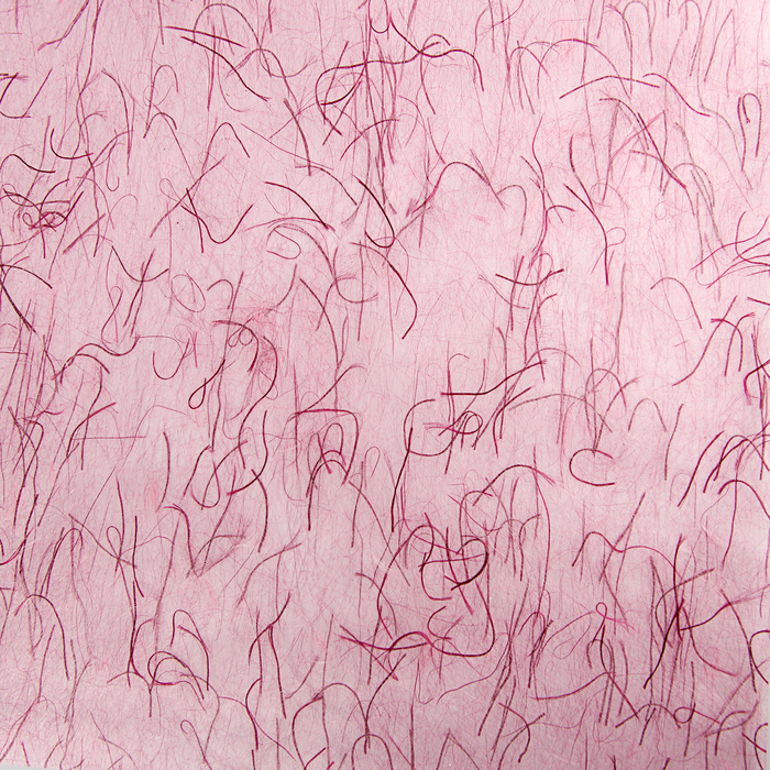 Флизелин, розовый, 0,68 х 4,5 м