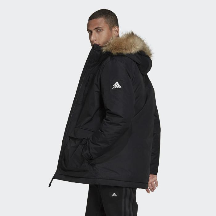 adidas fur parka padde