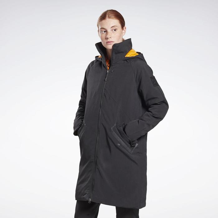 фото Парка женская reebok ow u dwn parka, размер 42-44 (ft0679)