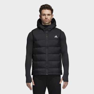 mens adidas hooded gilet