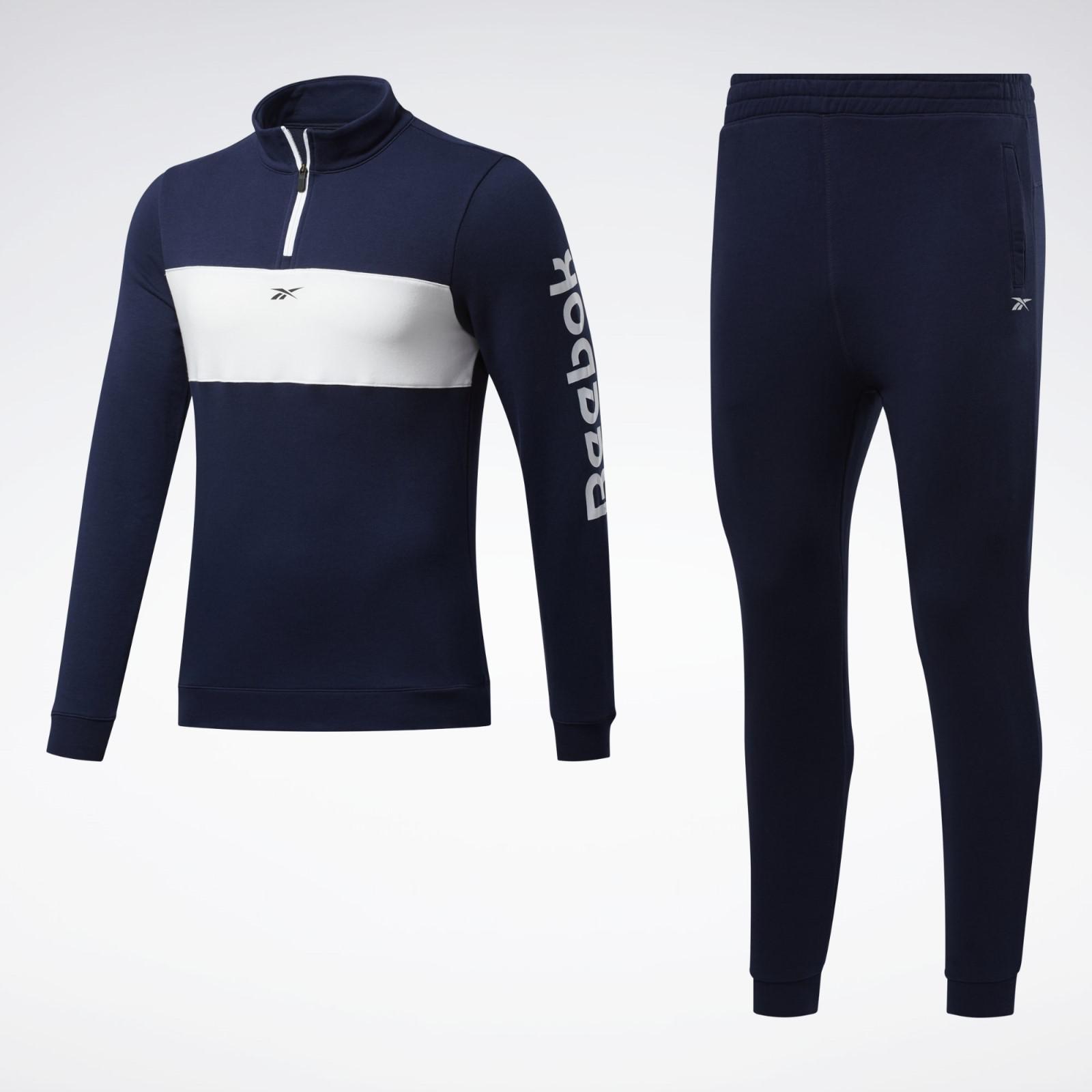 training essentials linear logo track suit