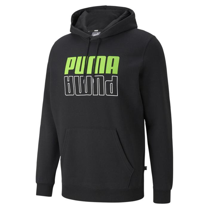 фото Толстовка мужская puma power logo hoodie fl, размер 50-52 (58940951)