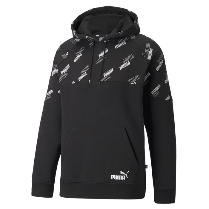 фото Толстовка мужская puma power aop hoodie fl, размер 50-52 (58939501)