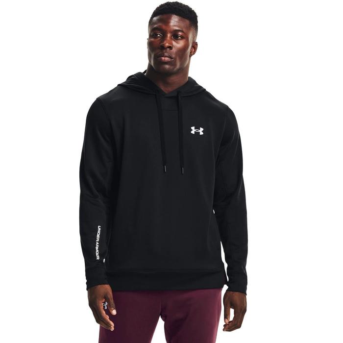 фото Толстовка мужская under armour terry hoodie, размер 50-52 (1366259-001)