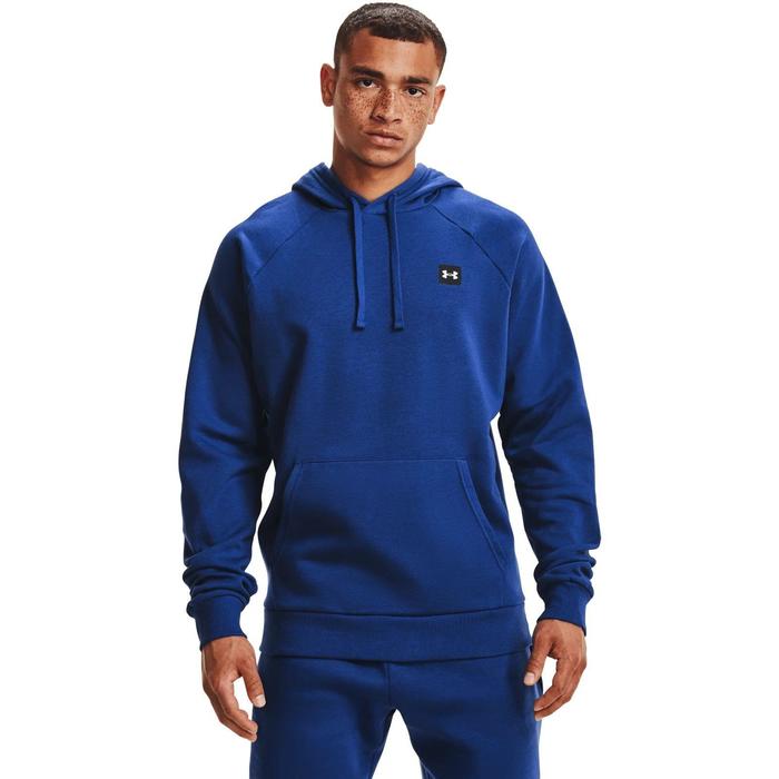 фото Толстовка мужская under armour ua rival fleece hoodie, размер 50-52 (1357092-432)