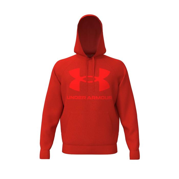 фото Толстовка мужская ua rival fleece big logo hd, размер 50-52 (1357093-296) under armour