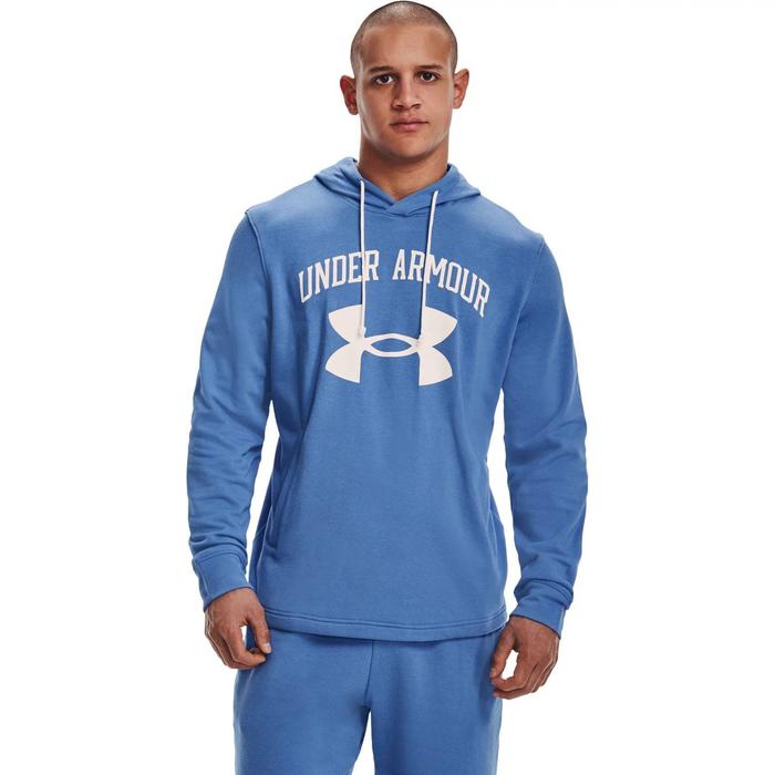 фото Толстовка мужская under armour ua rival terry big logo hd, размер 48-50 (1361559-488)