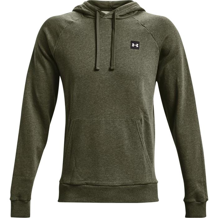 фото Толстовка мужская under armour ua rival fleece hoodie, размер 46-48 (1357092-390)