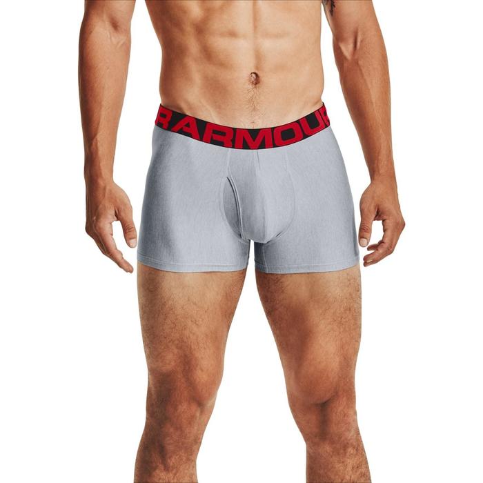 фото Трусы 2 шт мужские under armour tech 3in 2 pack, размер 52-54 (1363618-011)