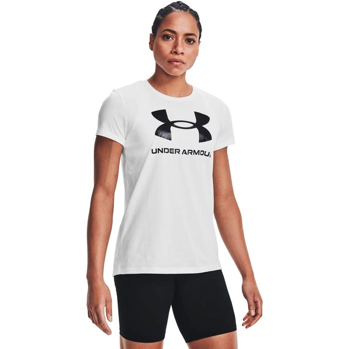 Футболка женская Under Armour Live Sportstyle Graphic SSC, размер 40-42  (1356305-102)