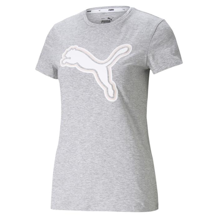 фото Футболка женская puma summer stripes graphic tee, размер 40-42 (84581104)