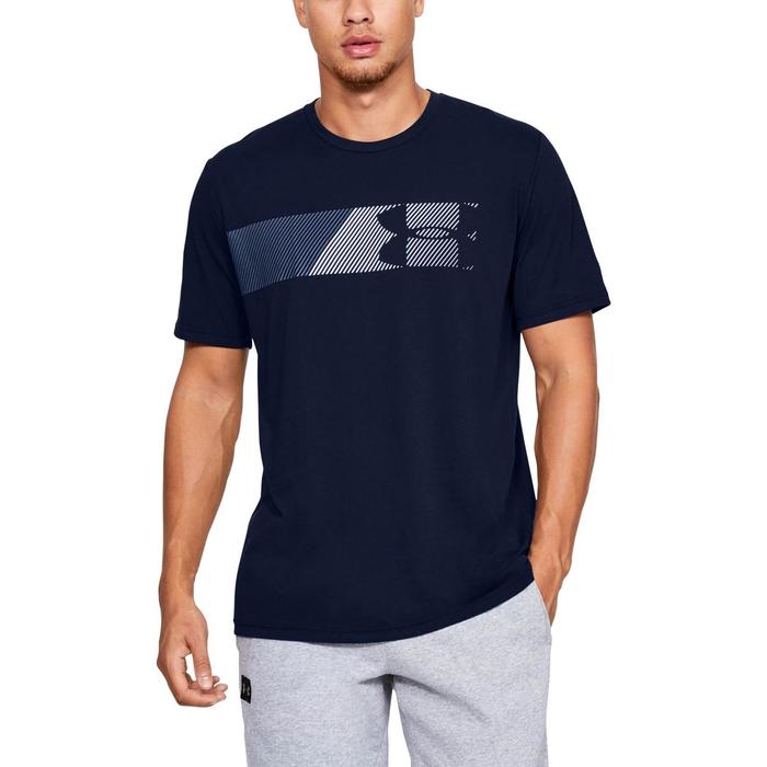 фото Футболка мужская under armour fast left chest 2.0 ss, размер 56-58 удл (1329584-408)