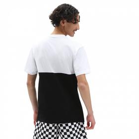

Футболка мужская Vans Mn Colorblock Tee Black/White, размер 50-52 (VA3CZDY28)