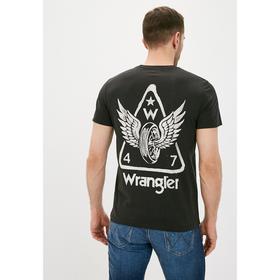 

Футболка мужская Wrangler SS BIKER TEE FADED BLACK, размер 50 (W7H2D3XV6)