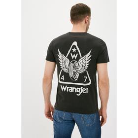 

Футболка мужская Wrangler SS BIKER TEE FADED BLACK, размер 52 (W7H2D3XV6)