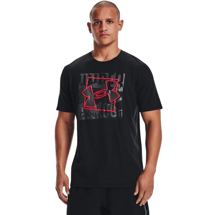 фото Футболка унисекс under armour boxed symbol outline ss, размер xxl (1366442-001)