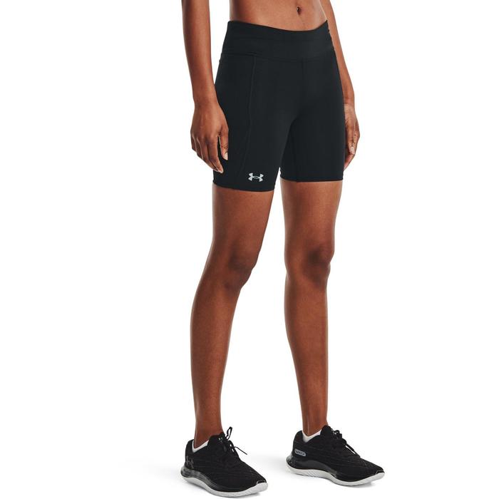 фото Шорты женские under armour fly fast pocket short, размер 46-48 (1365677-001)