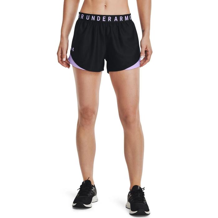 фото Шорты женские play up shorts 3.0, размер 46-48 (1344552-038) under armour