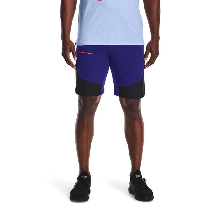 фото Шорты мужские under armour rival terry amp short, размер 50-52 (1361628-415)