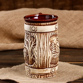 

Пивная кружка "Старый охотник", керамика, 0.6 л