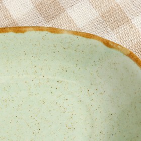 Блюдо для закусок "Овальное", фисташка коричневый лофт, 26 см от Сима-ленд