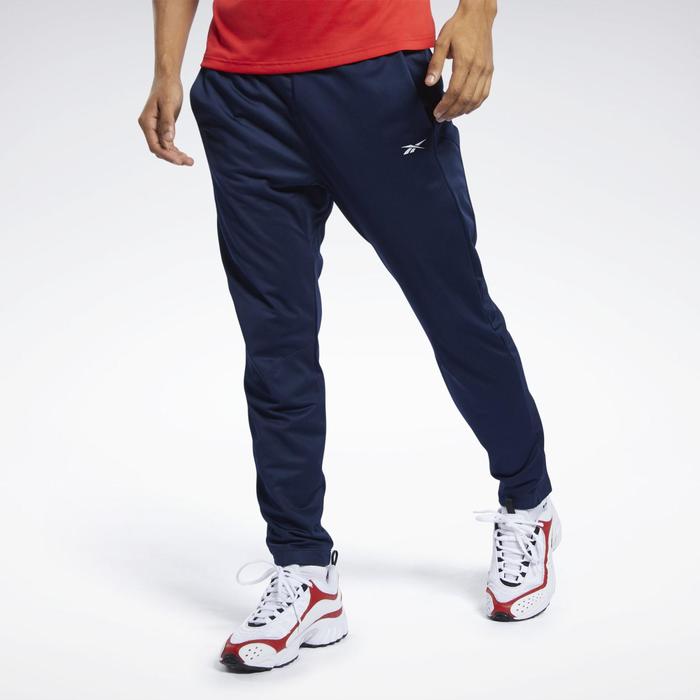 фото Брюки мужские reebok wor knit trackster pants, размер 52-54 (fk6202)