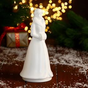 

Снегурочка пластик с красками и кистью 22х9,5 см, белый