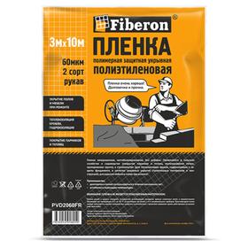 

Пленка п/э техническая, 2 сорт, 3*10 м, 60 мкм, черная, Fiberon