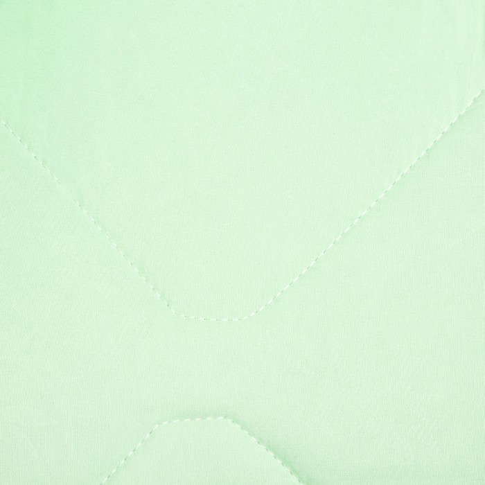 фото Одеяло бамбук 140х205 см, зелёный, микрофибра, 300 гр/см2 адель