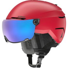 Шлем SAVOR VISOR STEREO, размер 51-55, цвет красный Ош