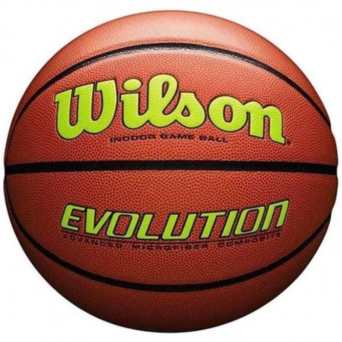 фото Баскетбольный мяч турнирный evolution game, размер 7 wilson